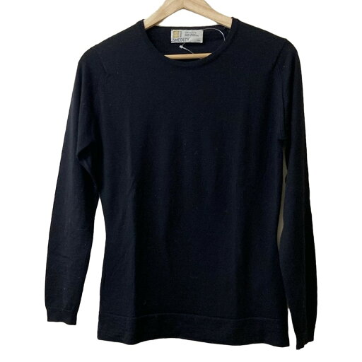 【中古】JOHN SMEDLEY(ジョンスメドレー) 長袖セーター 黒 【中古】JOHN SMEDLEY(ジョンスメドレー) 長袖セーター 黒