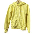 【中古】POLObyRalphLauren(ポロラルフローレン) パーカー 長袖/ジップアップ イエロー