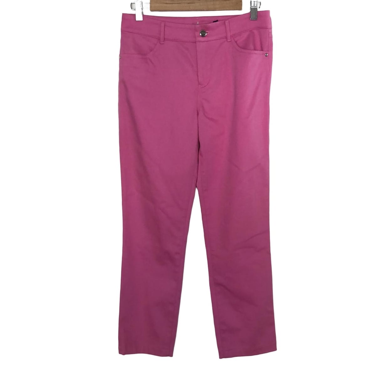 【中古】POLObyRalphLauren(ポロラルフローレン) パンツ フルレングス ピンク