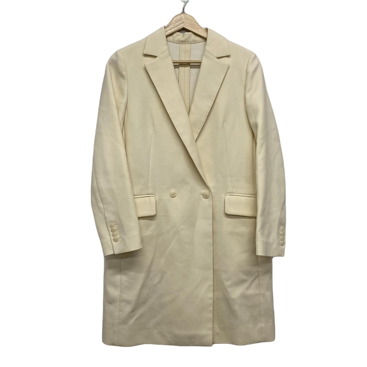 【新着】【中古】UNITED ARROWS(ユナイテッドアローズ) コート 長袖/春/秋 アイボリー