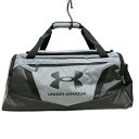 【中古】UNDER ARMOUR(アンダーアーマー) ボストンバッグ 本体ロックなし ライトグレー×黒