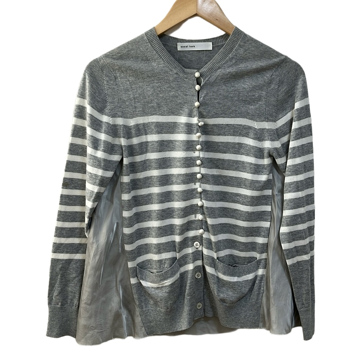 楽天市場】sacai luck カーディガンの通販 楽天市場】sacai luck カーディガンの通販