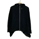 【中古】Sacai(サカイ) パーカー 長袖 黒