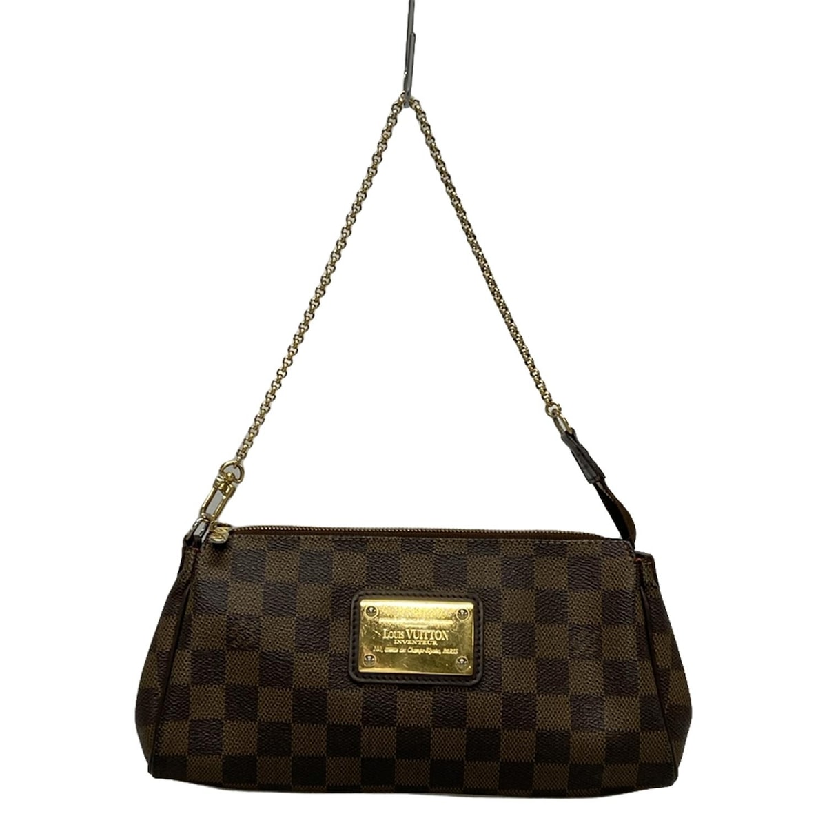 【中古】LOUIS VUITTON(ルイヴィトン) エヴァ ハンドバッグ エベヌ