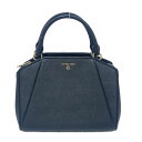 【中古】MICHAEL KORS(マイケルコース) ハンドバッグ 黒 レザー