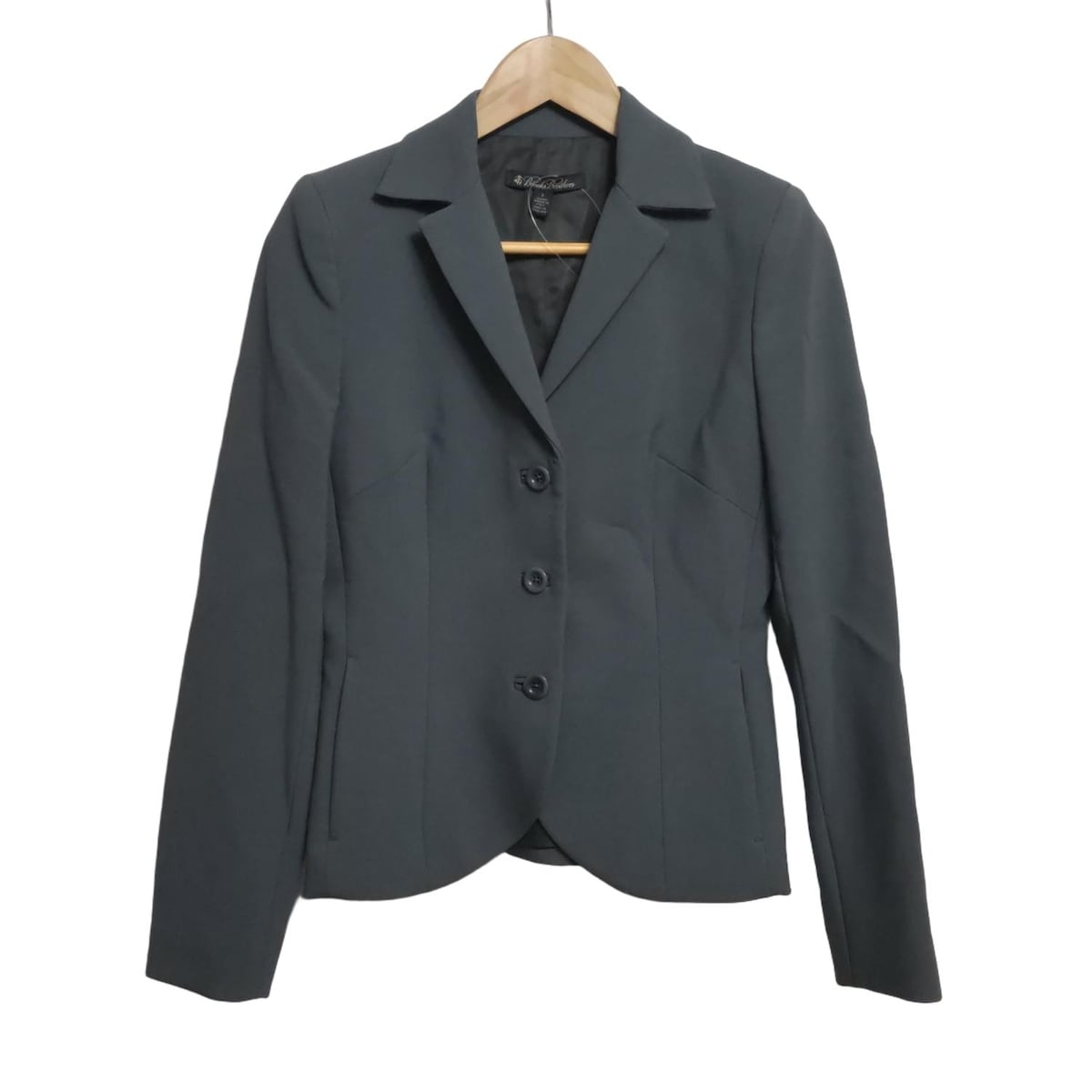 【中古】BrooksBrothers(ブルックスブラザーズ) ジャケット 長袖/春/秋/Tollegno1900コラボ グレー