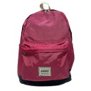 【中古】Coleman(コールマン) リュックサック ピンク×黒×白