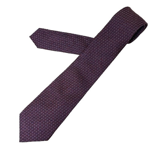 【中古】GIORGIOARMANI(ジョルジオアルマーニ) ネクタイ ボルドー×パープル 【中古】GIORGIOARMANI(ジョルジオアルマーニ) ネクタイ ボルドー×パープル