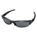 【中古】OAKLEY(オークリー) FLAK サングラス 黒×グレー(4)