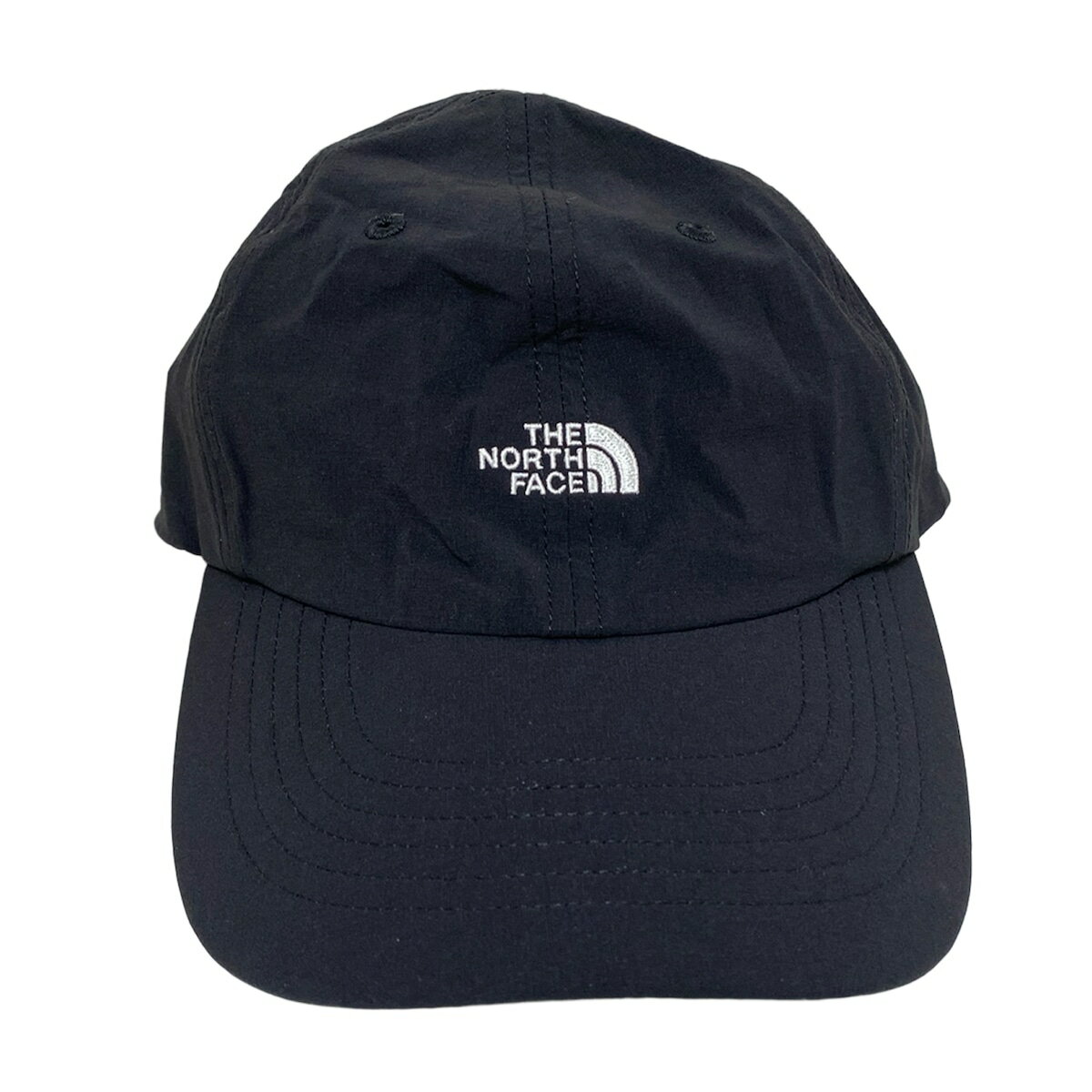 【中古】THE NORTH FACE(ノースフェイス) キャップ 黒×白