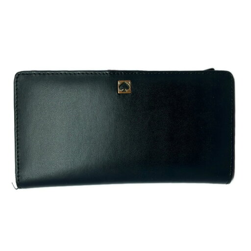 【中古】Kate spade(ケイトスペード) 長財布 黒 レザー 【中古】Kate spade(ケイトスペード) 長財布 黒 レザー