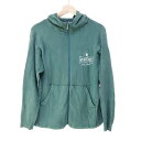 【中古】HYSTERIC GLAMOUR(ヒステリックグラマー) パーカー 長袖 グリーン