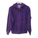 【中古】HYSTERIC GLAMOUR(ヒステリックグラマー) パーカー 長袖/パイル パープル