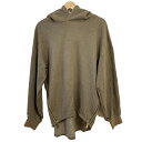 【中古】L'Appartement(アパルトモン) パーカー 長袖 グレーベージュ
