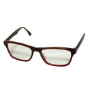 【中古】Ray-Ban(レイバン) メガネ クリア×ダークブラウン(4)