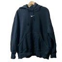 【中古】NIKE(ナイキ) パーカー 長袖 黒