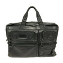 【中古】TUMI(トゥミ) ビジネスバッグ 本体ロックなし 黒 レザー