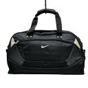 【中古】NIKE(ナイキ) ボストンバッグ GOLF/本体ロックなし 黒×ライトグレー×グレー