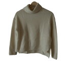【中古】MACKINTOSH PHILOSOPHY(マッキントッシュフィロソフィー) 長袖セーター タートルネック アイボリー