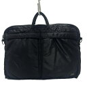 【中古】PORTER/吉田(ポーター) タンカー ビジネスバッグ 本体ロックなし 黒