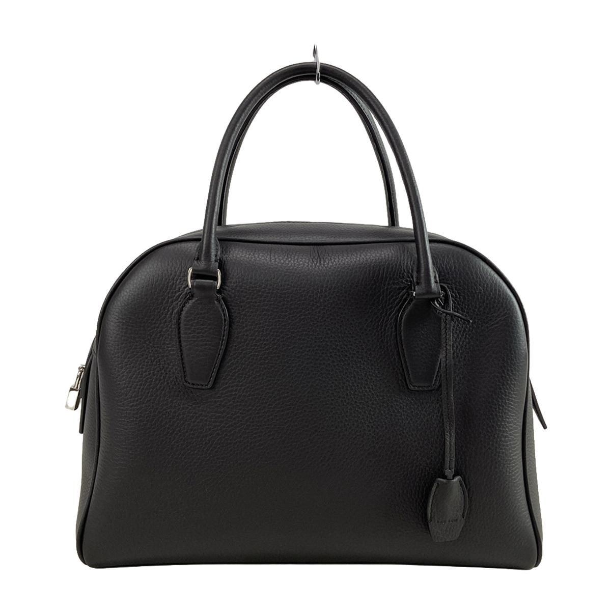 【中古】THE ROW(ザロウ) インディア 12.00 ハンドバッグ ダークブラウン レザーのサムネイル