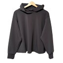 【中古】theory luxe(セオリーリュクス) パーカー 長袖 ダークグレー