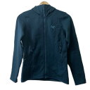 【中古】ARC'TERYX(アークテリクス) パーカー 長袖/ジップアップ ブルーグリーン