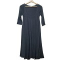 【中古】FOXEY FguRL(フォクシーエフガール) ワンピース 七分袖/ひざ丈 ダークグレー(4)