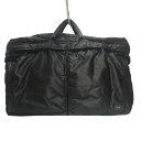 【中古】PORTER/吉田(ポーター) タンカー ボストンバッグ 2way/本体ロックなし 黒(4)
