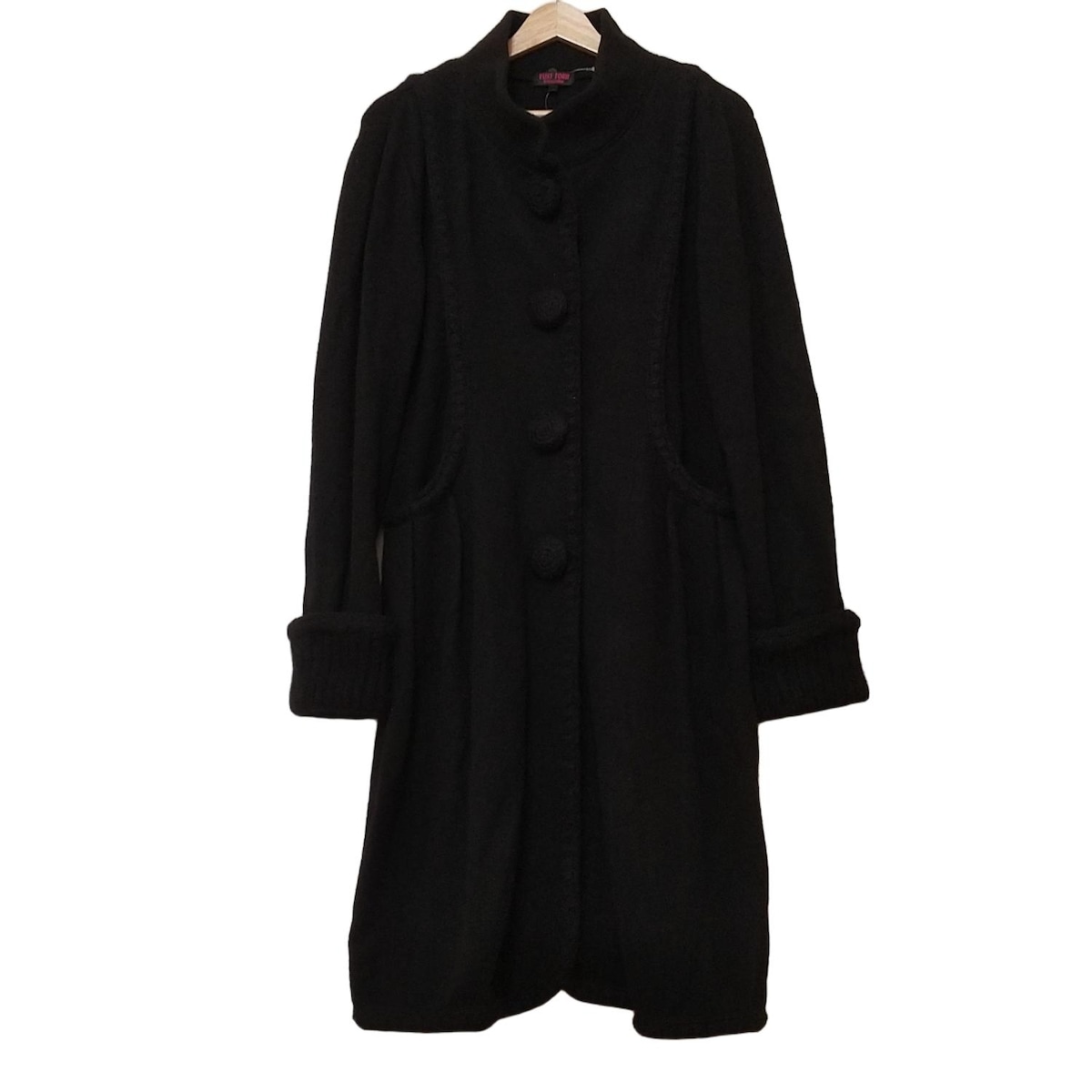 【中古】YUKITORII(ユキトリイ) コート 長袖/冬 黒