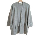 【中古】HIROKO KOSHINO(ヒロココシノ) アンサンブル グレーグリーン