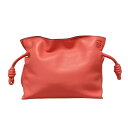 【中古】LOEWE(ロエベ) フラメンコクラッチ ミニ クラッチバッグ ピンク