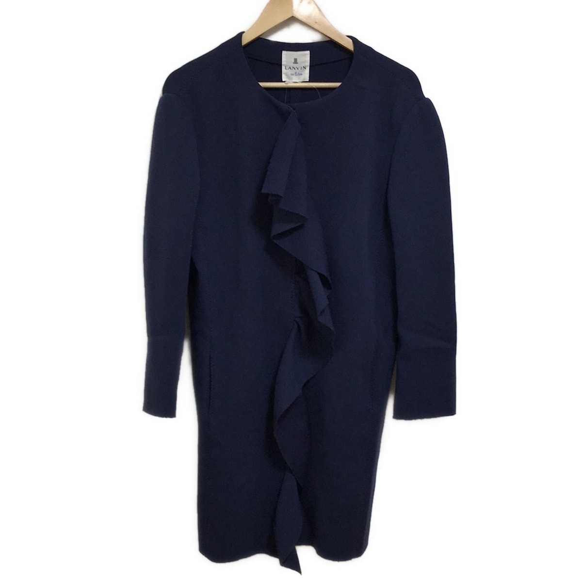 ランバンオンブルー チェスターコート48 ランバンオンブルー チェスターコート48 LANVIN en Bleu◇コート