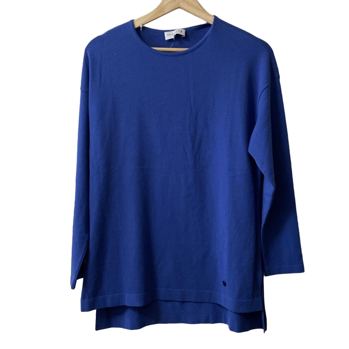 【中古】MACKINTOSH LONDON(マッキントッシュロンドン) 長袖セーター クルーネック ブルー