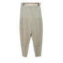 【新着】【中古】PLEATS PLEASE(プリーツプリーズ) パンツ クロップド(半端丈)/プリーツ/ウエストゴム ライトイエロー