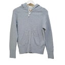 【中古】DRESSTERIOR(ドレステリア) パーカー 長袖/ジップアップ ライトグレー