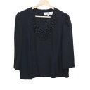 【新着】【中古】GIVENCHY(ジバンシー) 長袖カットソー レース 黒(4)