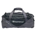 【中古】Karrimor(カリマー) ボストンバッグ 2way/本体ロックなし 黒×グレー