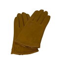 【中古】DIOR/ChristianDior(ディオール/クリスチャンディオール) 手袋 ライトブラウン レザー