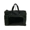 【新着】【中古】DIESEL(ディーゼル) ボストンバッグ 本体ロックなし ダークグレー×黒 レザー