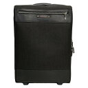 【中古】PaulSmith(ポールスミス) キャリーバッグ TSAなし/本体ダイヤルロックなし ダークグレー×黒 レザー