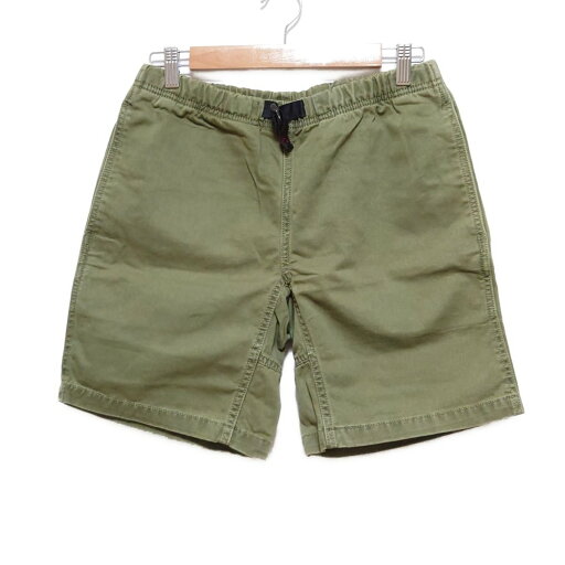 【中古】Gramicci(グラミチ) ショートパンツ ウエストゴム カーキ 【中古】Gramicci(グラミチ) ショートパンツ ウエストゴム カーキ