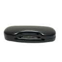【中古】FERRAGAMO/SalvatoreFerragamo(サルバトーレフェラガモ) メガネケース 黒×シルバー レザー