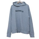 【中古】BARNEYSNEWYORK(バーニーズ) パーカー 長袖 グレー