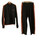 【新着】【中古】VERSACE SPORT(ヴェルサーチスポーツ) メンズセットアップ 黒×オレンジ