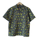 【中古】THE NORTH FACE(ノースフェイス) 半袖シャツ カーキ×イエロー×マルチ(4)