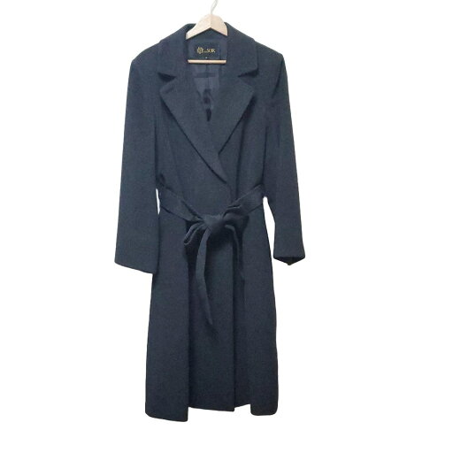 【中古】Tokyo Soir(トウキョウソワール) コート 冬物 ダークグレー 【中古】Tokyo Soir(トウキョウソワール) コート 冬物 ダークグレー