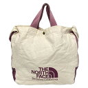 【新着】【中古】THE NORTH FACE(ノースフェイス) トートバッグ アイボリー×ライトパープル(4)