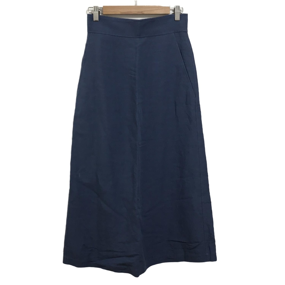 【中古】49av.Junko Shimada(49アベニュージュンコシマダ) ロングスカート マキシ丈 ネイビー
