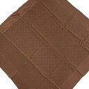 【中古】LOUIS VUITTON(ルイヴィトン) カレ・モナコ スカーフ ショコラ シルク(4)
